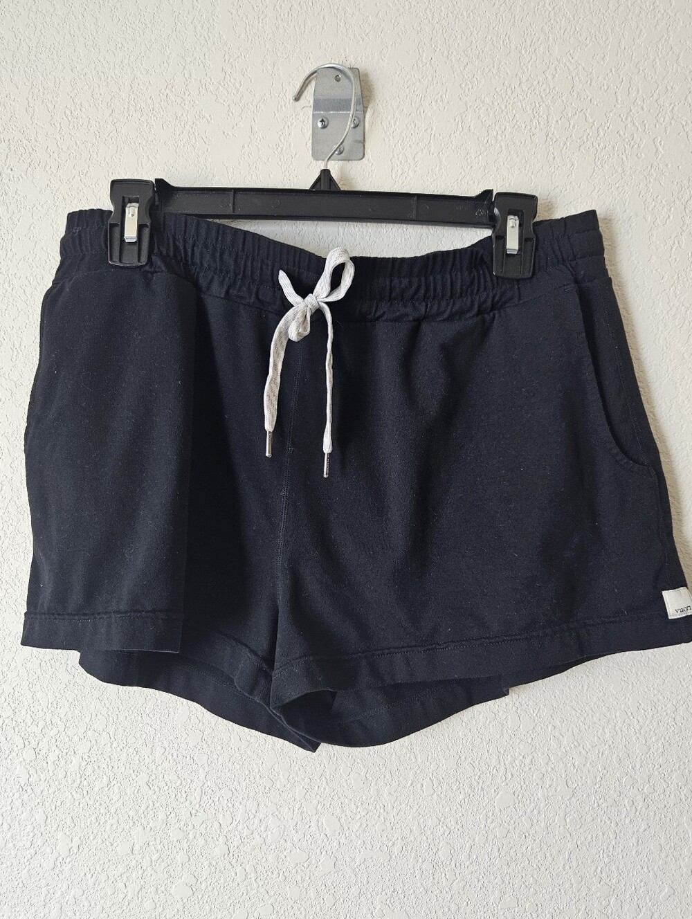 Vuori Women’s Black Drawstring Lounge Shorts